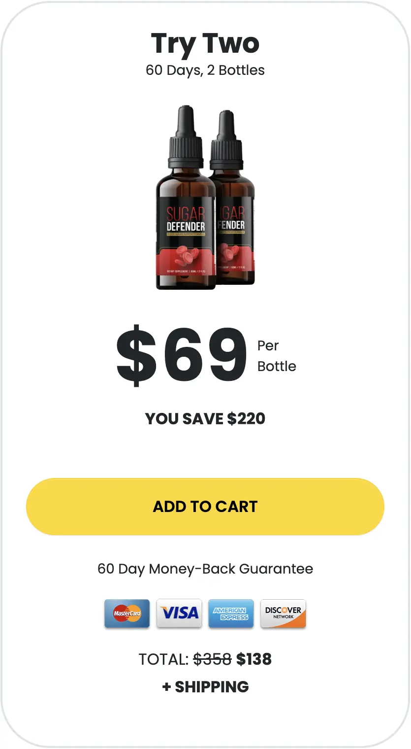 Sugar Defender-2bottle-price